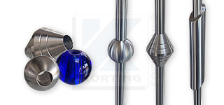 Zierelemente aus Edelstahl für Geländerfüllungen Zierelemente aus Edelstahl für Geländerfüllungen