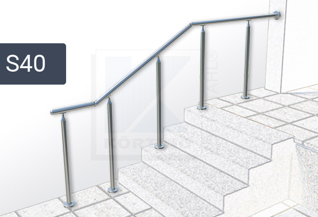 Glasklemmen aus Edelstahl für Glasgeländer