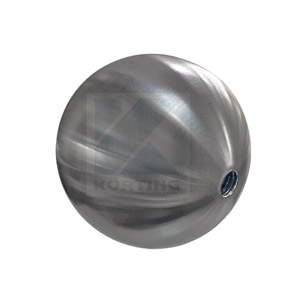 Edelstahl Kugel ø60 mm - hohl mit Innengewinde M8