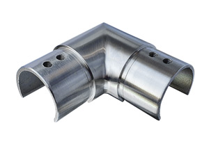 Eckverbinder 90° für Nutrohr 42,4x1,5 mm Eckverbinder 90° für Nutrohr 42,4x1,5 mm