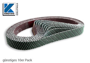 3M™ Trizact™ Gewebeschleifband 337DC - 10er Sparpack