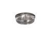 Rohrstopfen mit Rändelung, gewölbt, für Edelstahlrohr 33,7x2,0 mm, Werkstoff 14301, Oberfläche fein gedreht Rohrstopfen mit Rändelung, gewölbt, für Edelstahlrohr 33,7x2,0 mm, Werkstoff 14301, Oberfläche fein gedreht