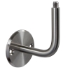 Handlaufhalter für Handlauf aus Edelstahl, Handlaufträger gebogen zum Verschrauben mit M8 Gewindestift, ohne Abdeckrosette Handlaufhalter für Handlauf aus Edelstahl, Handlaufträger gebogen zum Verschrauben mit M8 Gewindestift, ohne Abdeckrosette
