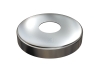Edelstahl Abdeckrosette 125x25 mm mit Loch 42,6 mm Edelstahl Abdeckrosette 125x25 mm mit Loch 42,6 mm