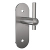 Handlaufhalter für Handlauf aus Edelstahl, mit langer Wandplatte und Durchgangsbohrungen 11 mm Handlaufhalter für Handlauf aus Edelstahl, mit langer Wandplatte und Durchgangsbohrungen 11 mm