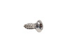 Linsensenk-Blechschraube 4,2x13 mm, mit Torx - A2