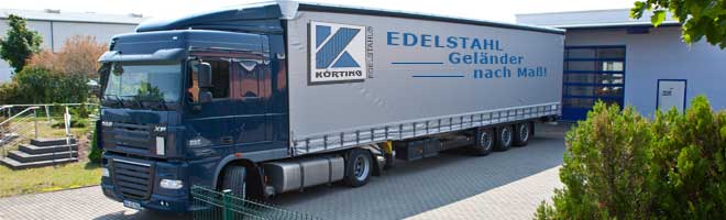 Versandinformationen Körting Edelstahl